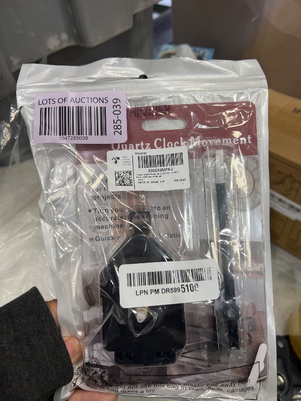 Photo 1 of Hicarer Quartz Pendulum Clock Movement DIY Movement Kits with 2 Pairs Hands and Pendulum