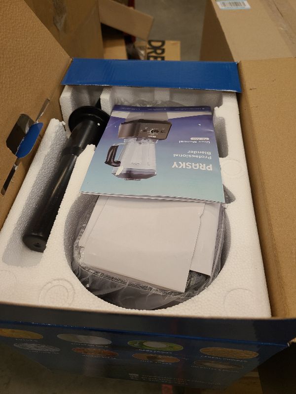 Photo 1 of Professional Blender,Smoothies Blenders, PRASKY Max.2400Watts/1000Watts Blender and Grinder Combo 25000RPM Powerful Kitchen 68oz BPA Free 2 Containers Countertop Blenders Ice Crushing, Juice