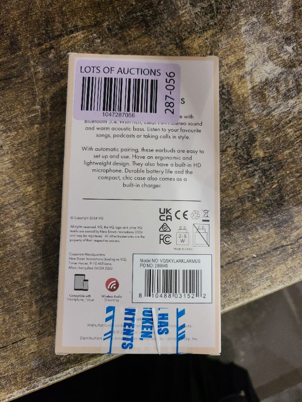 Photo 1 of Laura Ashley Skylark True Wireless Earbuds for iPhone & Android - (ENC) Enhanced Noise Cancelling Bluetooth Earbuds with Mic - Up to 45 Hours Battery Life 5.4 Bluetooth Ear Buds - in Ear Headphones