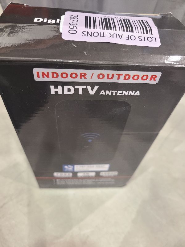 Photo 1 of 2025 Upgraded TV Antenna Indoor, 1800+ Miles Range Digital Antenna for Smart TV Indoor, HD Antenna for Local Channels with Amplifier, Outdoor Antenna Support 8K 4K 1080p All TVs -38FT Coax Cable