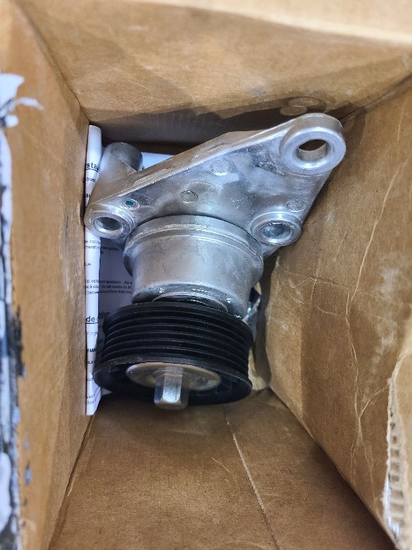 Photo 1 of ACDelco Gold 38158 Drive Belt Tensioner Assembly with Pulley, Aluminum w/ Black Pulley