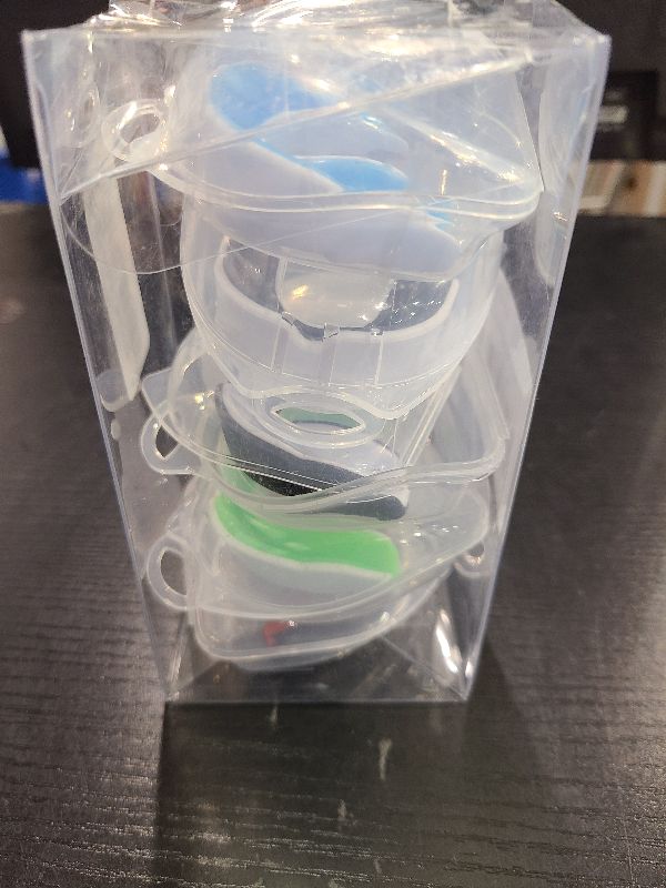 Photo 1 of 5 Pack Kids Youth Mouth Guard for Sports, Boys Girls Mouth Guard with Case, Child Teen Sports Mouthguard for Football Lacrosse Basketball Boxing Soccer Taekwondo MMA Karate