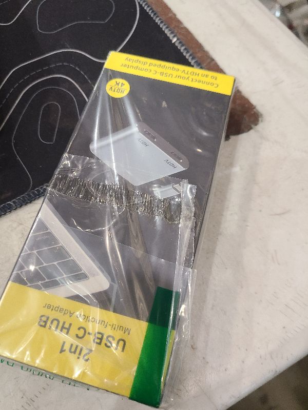 Photo 1 of USB C to Dual HDMI Adapter 4K@60Hz, Type C to HDMI Splitter for Dual Monitors, USB C to Dual HDMI Hub Extended Display for MacBook Air/Pro,Dell XPS,HP,Surface,Chromebook