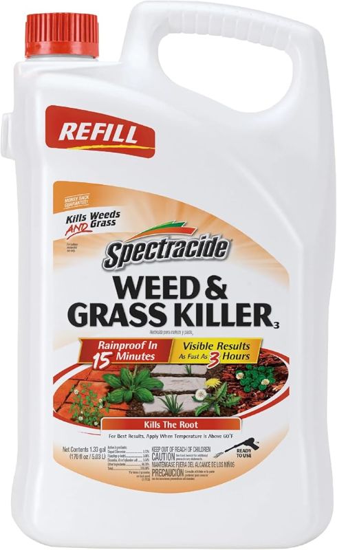 Photo 1 of 2 PACK Spectracide Weed & Grass Killer (Refills), Use On Driveways, Walkways and Around Trees and Flower Beds, 2-1.3 Gallon