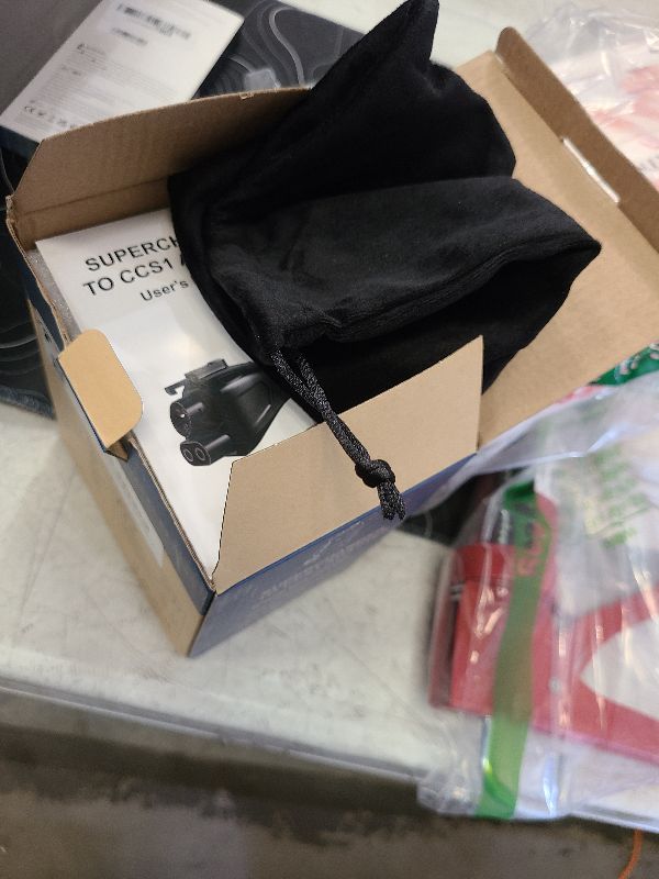 Photo 1 of 2025 Upgraded for Tesla Supercharger to CCS1 Charger Adapter, Max 500A 1000V Fast Charge NACS to CCS Electric Vehicle Charging Adapter Compatible with Tesla Supercharger, Fit for Rivian,Ford,GM EVs