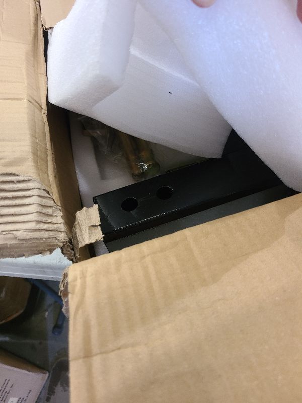 Photo 1 of Adjustable Trailer Hitch, Fits 2.5 Inch Receiver, 8 Inch Drop Hitch, Dual-Ball(2'', 2-5/16''), 18,500 LBS GTW, Heavy Duty Trailer Hitch for Truck, Gold