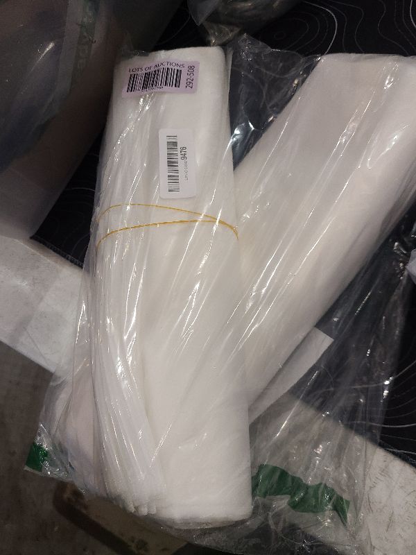 Photo 1 of 100 Pack Frosted Zipper Packaging Bags Clear Poly Bags Resealable Plastic Zipper Clothes Storage for Clothing Shirt Jeans Pants T-shirts Organizer Packaging Products (13.78 x 15.75 Inch)