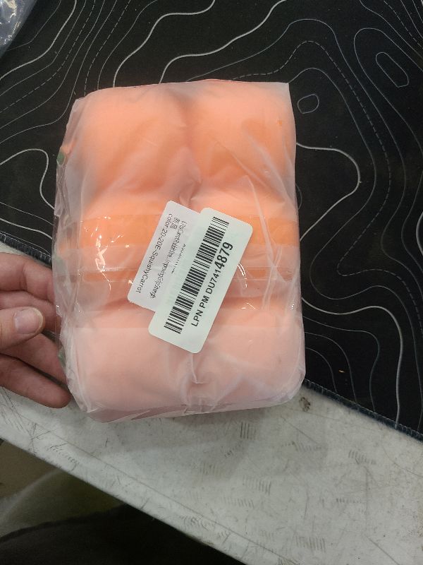 Photo 1 of 6 Pcs Easter Carrot Rabbit Fidget Toys, Rabbit Squeeze Ball for Kids Relieve Stress, Pop Up Toy for Easter Basket Stuffers