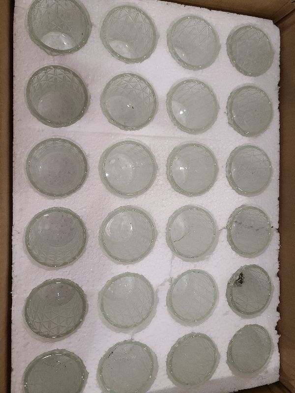 Photo 1 of 48 Pack Clear Votive Candle Holders, Vintage Glass Candle Holder for Floating Candle, Tealight Candle Holder for Table Centerpieces Home Bridal Shower Birthday Christmas Wedding Table Decor(48)
