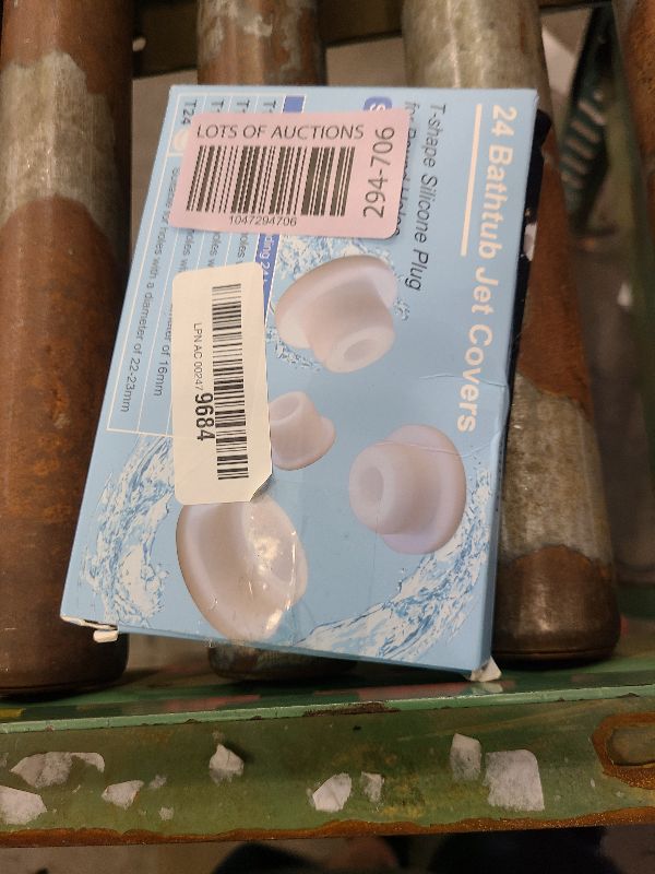 Photo 1 of 24 PCS Bathtub Jet Covers Silicone Hole Plug White Tube Plugs 4 Sizes Waterproof Bathtub Plug Fit for 12mm 14mm 16mm 22-23mm Bathtub Hole
