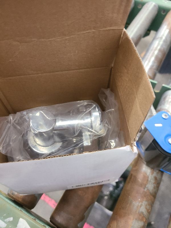 Photo 1 of 1 PC SHLPDFM Chrome Mechanical Fuel Pump 6 PSI 1/4” NPT Inlet/Outlet Compatible with Chevy SB 262-400,V8 Engine