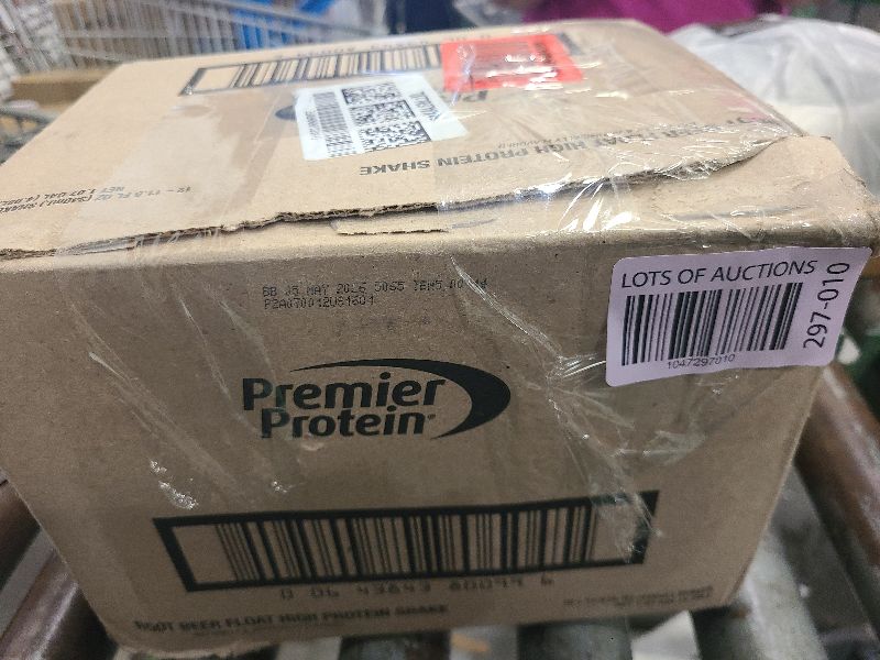 Photo 1 of Premier Protein Shake, Limited Edition, Root Beer Float, 30g Protein, 1g Sugar, 24 Vitamins & Minerals, Nutrients to Support Immune Health, 11.5 fl oz, 12 Pack