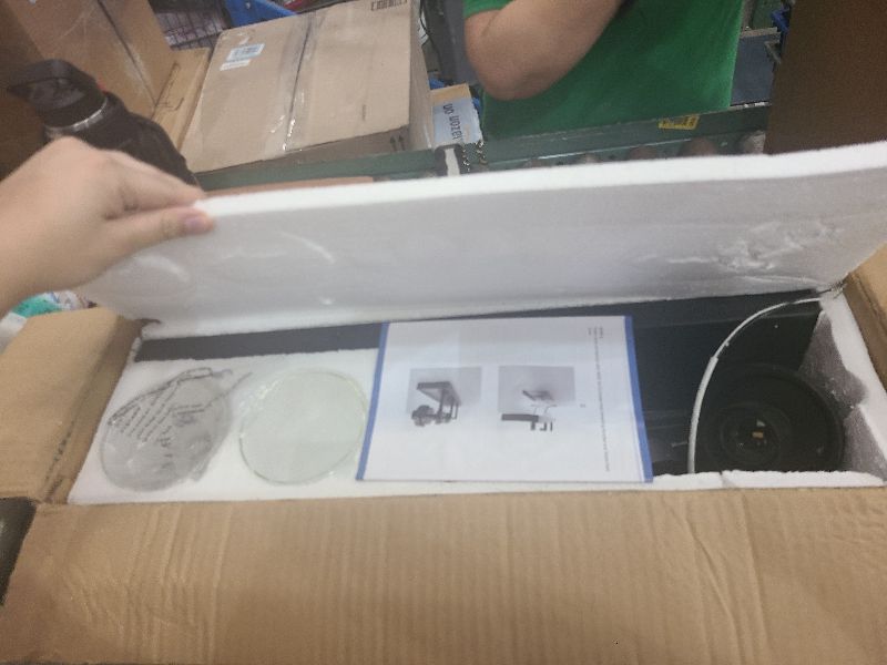 Photo 1 of **HARDWARE NOT INCLUDED**
Espird Bathroom Vanity Light, 3 Light Matte Black Vanity Lights with Clear Glass Shade, 22in Modern Wall Sconces, Bathroom Lighting Fixtures Over Mirror for Living Room