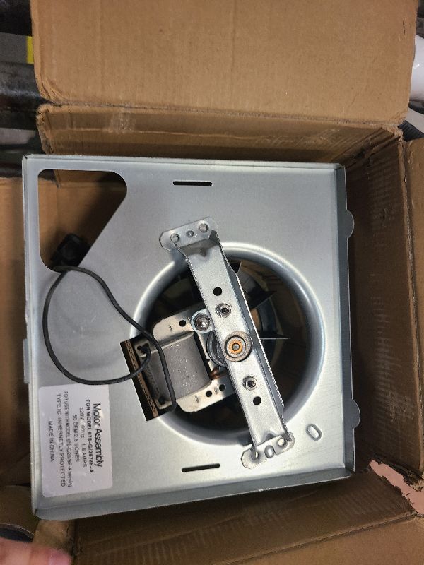 Photo 1 of 696N-R02 B Unit 50CFM Fan Compatible with Broan 688-K 688-J 688-H 688-G, Nutone 695-R02 B, 696N-R01 B, Also fits Models 659 and 678 Bathroom Fan Motor Assembly, 2.0 Sones, S97012026 Fan Assembly