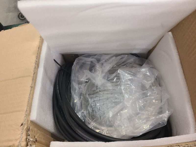 Photo 1 of SOLAR SPORTS LED Pool Light, 10 Inch With 100FT Cord, Underwater Swimming Light for Inground Pools, Suitable for 10 Inch Wet Niche, Input AC120V, 35W, White