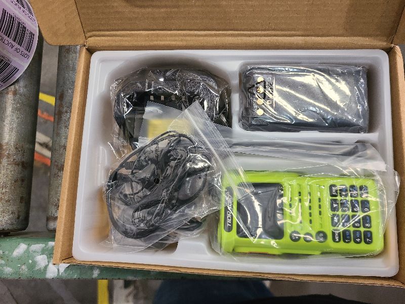 Photo 1 of (2nd Gen) TIDRADIO TD-H8 GMRS Radio Walkie Talkies,Long Range 2-Way Radio with USB-C 2500 mAh Battery,APP Programmable,GMRS Repeater List Import in One Click,NOAA Weather Receiver & Scan,Green(1 Pack)