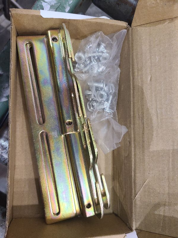Photo 1 of 4Pcs 711 Hook Conversion Brackets with Hardware, Headboard Hook Set, Bed Frame Brackets Adapter