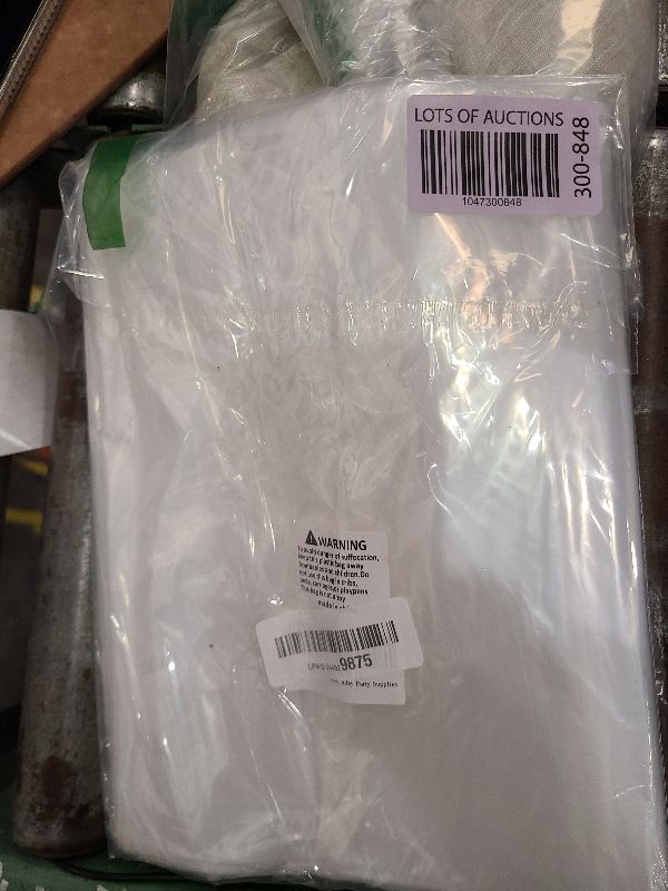 Photo 1 of 2 Pcs 98.4 x 59 Inches Large Balloon Bags for Transport, Big Plastic Balloon Storage Bag,Clear Balloon Drop Bag, Giant Carrying Storage Bags for Wedding Birthday Party Supplies
