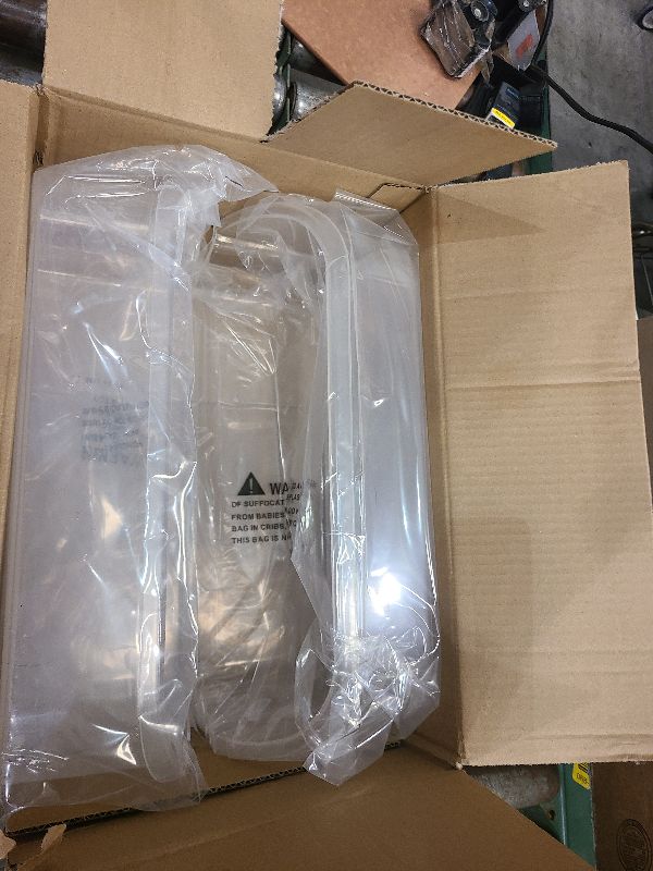 Photo 1 of 2 PACK Upgraded 240356402 Refrigerator Door Bin Replacement for Frigi.daire Refrigerator Door Shelf Parts LFSS2612TF0 LFSS2612TE0 FFSS2615TE0 Door Shelf Shelves By AMI PARTS (Length 15.38")