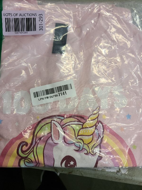 Photo 1 of 100 Days Smarter Unicorn Girls Teacher 100th Day of School T-Shirt. Size S. Pink 