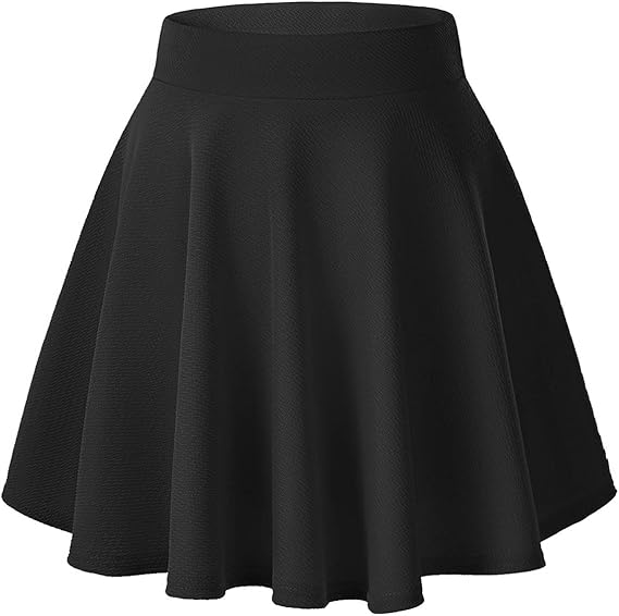 Photo 1 of Urban CoCo Women's Basic Versatile Stretchy Flared Casual Mini Skater Skirt SIZE MEDIUM 