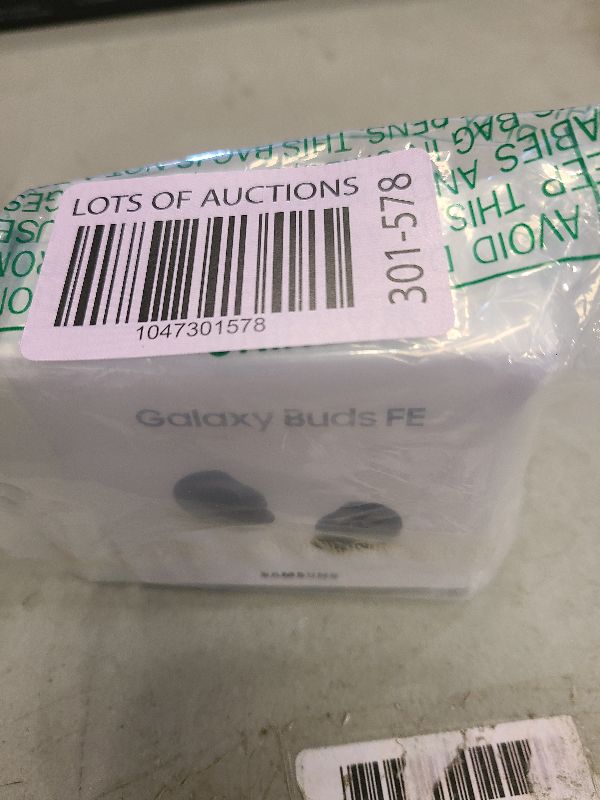 Photo 1 of Samsung Galaxy Buds FE True Wireless Bluetooth Earbuds, Comfort and Secure in Ear Fit, Auto Switch Audio, Touch Control, Built-in Voice Assistant, Graphite [US Version, 1Yr Manufacturer Warranty]