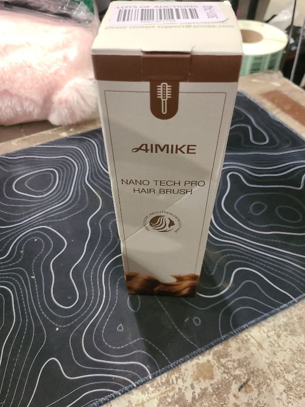 Photo 1 of AIMIKE Round Brush for Blow Out, Medium Round Hair Brush Nano Thermal Ceramic & Ionic Tech, for Blow Drying & Styling, Curling and Shine - 2.9 inch Barrel w/Boar Bristles