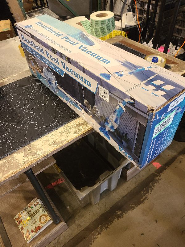 Photo 1 of Cordless Pool Vacuum with Telescopic Pole
