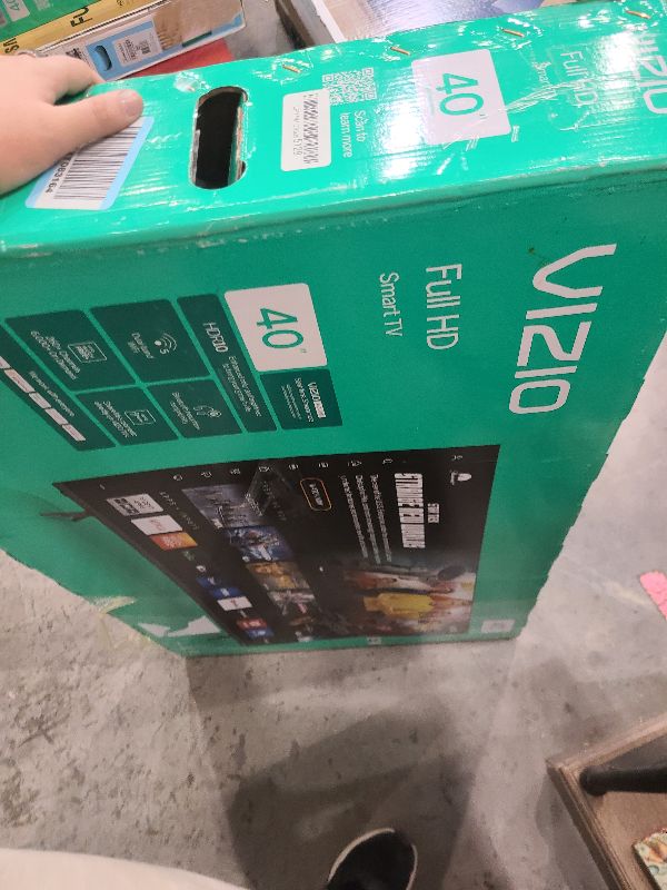 Photo 1 of VIZIO 40-inch Full HD 1080p Smart TV with DTS Virtual: X, Alexa Compatibility, Google Cast Built-in, Bluetooth Headphone Capable, (VFD40M-08 New)