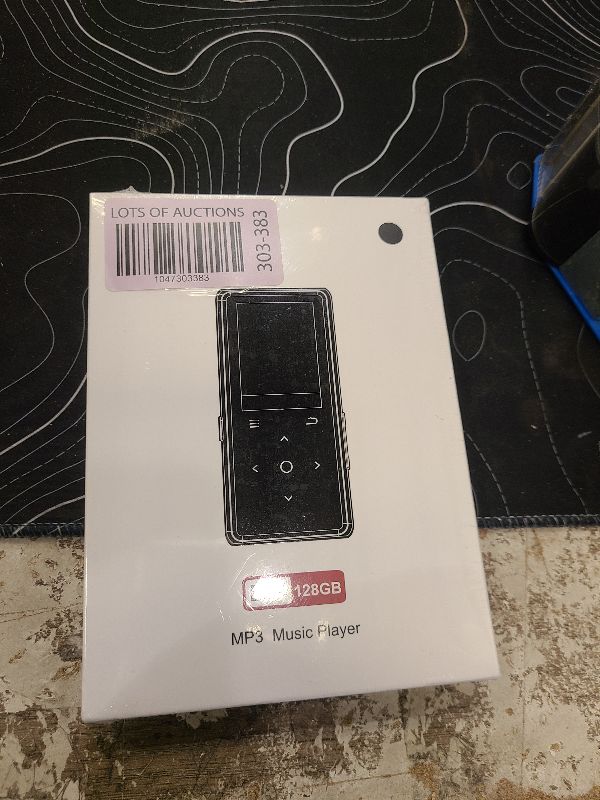 Photo 1 of 128GB MP3 Player with Bluetooth 5.2, AiMoonsa Music Player with Built-in HD Speaker, FM Radio, Voice Recorder, HiFi Sound, E-Book Function, Earphones Included (Black 128G)
