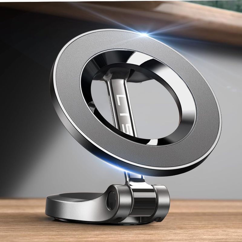Photo 1 of  LISEN for MagSafe Car Mount, Ultra Magnetic 360° Suction Dashboard Car Phone Holder, Car Accessories for iPhone, for Men Women Him Her, Fit for iPhone 16 Pro/Pro Max 15 14 13 12 