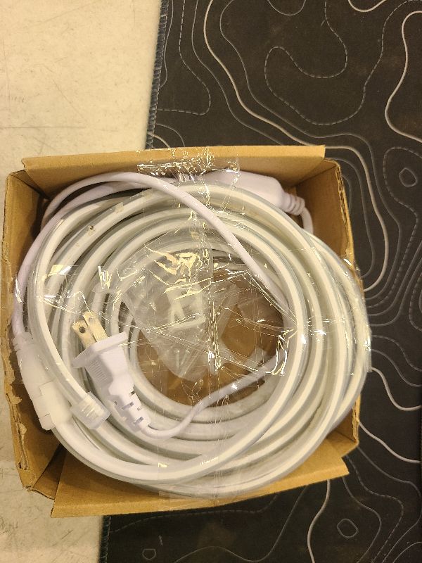 Photo 1 of AIMENGTE Led Strip Lights for Outdoor - Waterproof Led Strip Lighting AC 110V, 360LEDs, 6500k LED Rope Lights for Garden, Patio, Lawn, Under Cabinet Kitchen, Bedroom Bathroom (9.9ft, Cool White)
