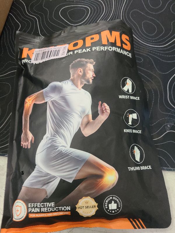 Photo 1 of 2-in-1 Professional Knee Brace for Pain Relief,Adjustable Knee Support with Patella Pad & Side Stabilizers, Compression Knee Sleeve for Meniscus Tear, ACL, Joint Pain, Runner, Workout-Men & Women