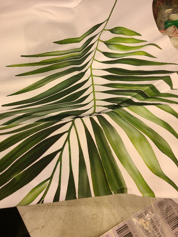 Photo 1 of Tropical Botanical Wall Art Monstera Picture Green Leaf Poster Botanical Painting Palm Leaves Pictures Wall Decor Abstract Leaf Art Print Modern Plant Posters Watercolor Leaf Canvas Wall Art 16x24in No Frame