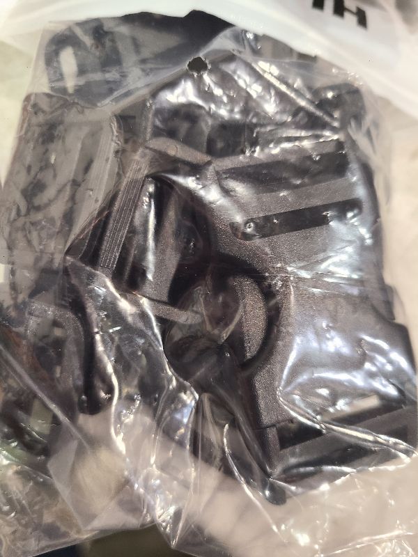 Photo 1 of 1" Straps and Buckles Set: 6 Yard Nylon Webbing 1 inch (25 mm) Wide, 6 Pack Side Release Buckle, 12 pcs Tri-Glide Sliders, Plastic Clip Quick Fastener Replacement Heavy Duty Dual Adjustable No Sew