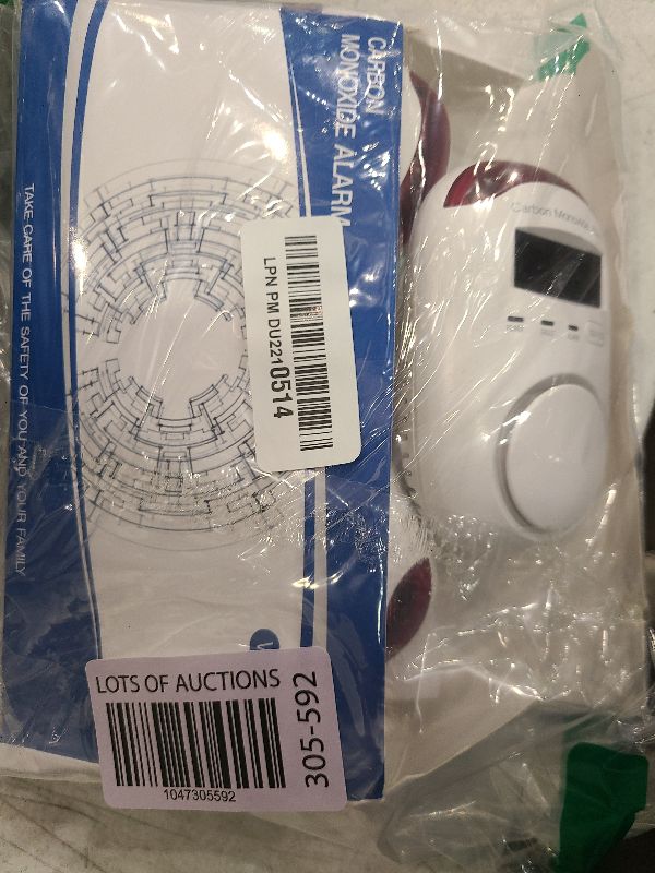 Photo 1 of 3 Packs Carbon Monoxide Detectors - Hembisen Carbon Monoxide Detector Plug in Type CO Alarm Monitor with Digital Display, Accurate & Easy to Read, for Home/Kitchen/Hotel/Bedroom (White)