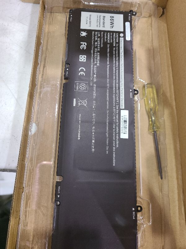 Photo 1 of 86Wh 69KF2 Battery for Dell XPS 15 9500 9510 9520 9530 Alienware M15 R3 R4 R5 R6 R7, M16 R1, M17 R3 R4 Precision 5550 5560 5570 Inspiron 7510 7610 7620 P87F P91F P45E 0GFJ6 Vostro 7510 7620