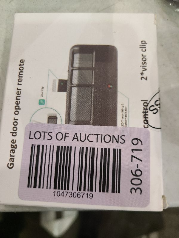 Photo 1 of 2 Replacement for Lift Master Chamberlain Sears Craftsman 893MAX Garage Door Opener Remote 2 Pack