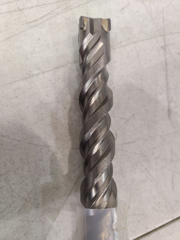 Photo 1 of 1-1/8 inch X 10-1/4 inch SDS Plus Rotary Hammer Bit, Concrete Drill Bits for Concrete, Brick, Cement and Stone, 10-1/4 inch Length (1-1/8 inch X 10-1/4 inch)