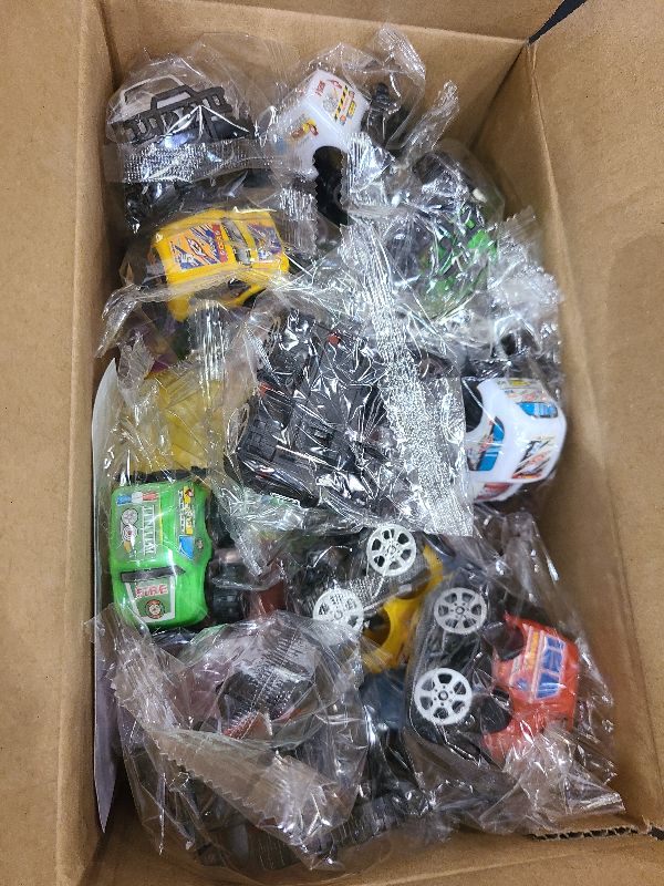 Photo 1 of 12 Pcs Easter Eggs Filled with Monster Truck Toys,Easter Basket Essentials Easter Trucks Cars for Kids ?Egg Hunt, Basket Stuffers Filler and Classroom Prize Supplies,