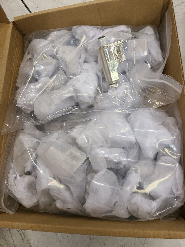 Photo 1 of 50 Pcs Soft Close Cabinet Door Damper, Universal Soft Close Door Dampers for Cabinet Doors/Wardrobe/Kitchen/Bookcases, Hydraulic Cabinet Buffer Damper, Silent door closing, with self-Closing Mechanism