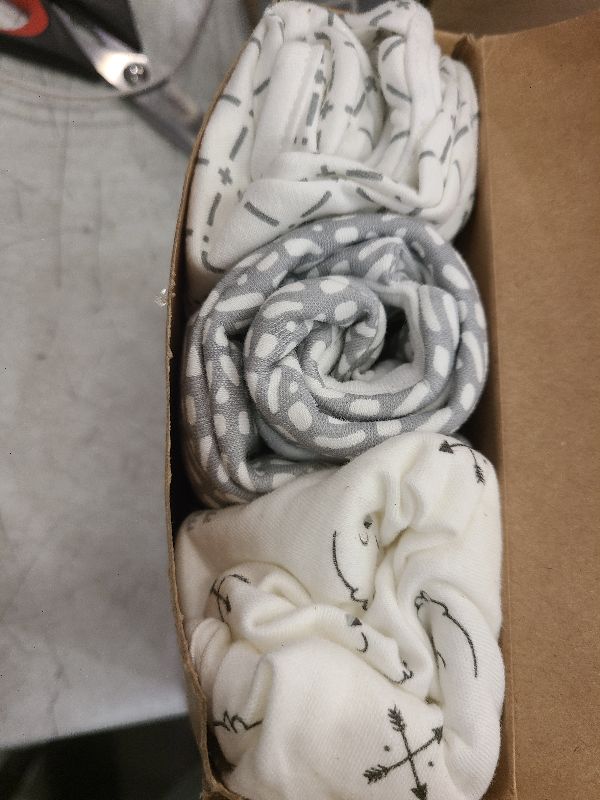 Photo 1 of 3-Pack Organic Baby Swaddle Sleep Sacks - Swaddles for Newborns, Infant 0-3 Months, Baby Girls, Boys, Soft & Snug Newborn Sleep Sack, Nursery Swaddling Blankets (Nordic)