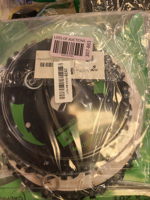 Photo 1 of (2-Set) 9" x 20T Chainsaw Tooth Brush Blades - Weed Eater Saw Blade Kit with 2 Carbon Steel Round Chainsaw Blades, 3 Round Files, and 4 Washers for Brush Cutters, String Trimmers, and Weed Wreckers