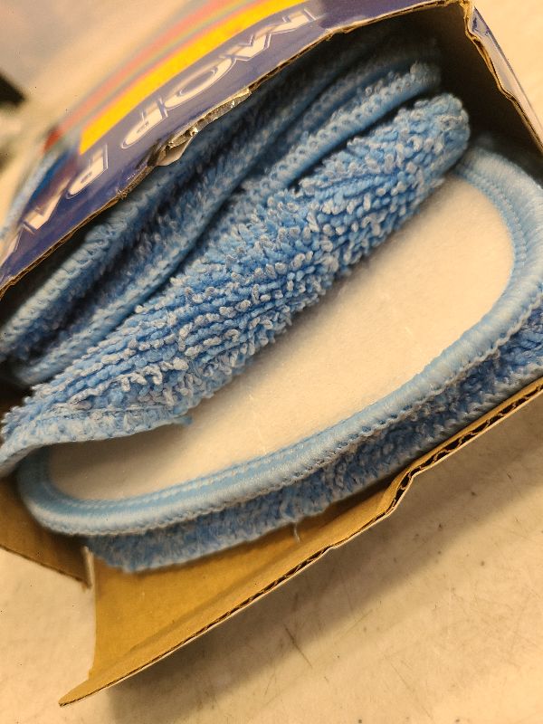 Photo 1 of 6 Pack Reusable Mop Pads Compatible with Swiffer PowerMop, Wood Floor Pads Microfiber Mop Replacement Refills Machine Washable for All Floor Surfaces