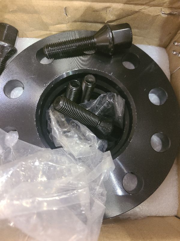 Photo 1 of HHCSOP 5X120 Wheel Spacers 15mm, 2PCS Hubcentric Forged Spacers for BMW E82 E88 E36 E46 E90 E92 E60 318i 323i 325i 328i 330i 335i 525i 545i Z3 Z4 Z8 M3 X1, Thread Pitch M12x1.5 Hub Bore 72.6mm