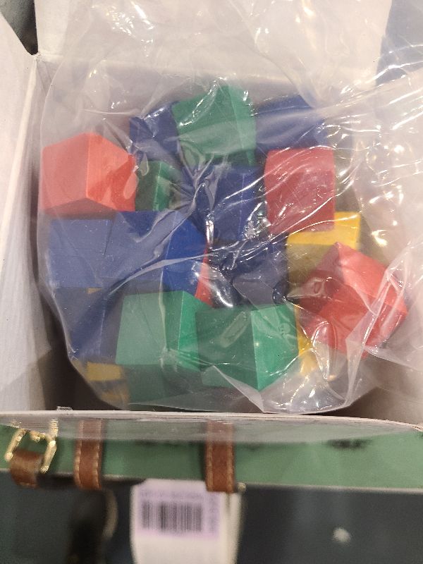 Photo 1 of 70 Pcs Wood Geometric Solids - Mini 3D Shapes for Teaching, Classroom Manipulatives for Elementary School, Kids Geometry Math Learning