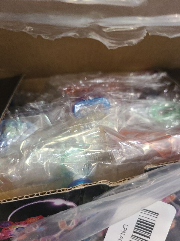Photo 1 of 28 Pack LED Light Up Fidget Spinner Bracelets, Party Favors for Kids 4-8 8-12 Glow in The Dark Party Supplies Treasure Box Toys for Class Birthday Gifts Xmas Stocking Stuffers for Teens Goodie Bags