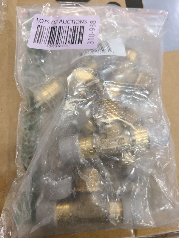 Photo 1 of 5 Pcs XFITTING Pex A 3/4 Inch x Pex A 3/4 Inch x 3/4 Inch Male NPT Tee, Pex A Male NPT Tee, 29-6-2=5XX