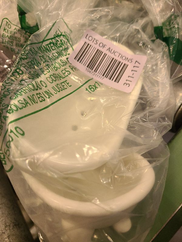 Photo 1 of 1piece 5.6" White Ceramic Mini Bathtub Soap Dish Small Planter Makeup Organizer Container Hamster Bathtub (White)