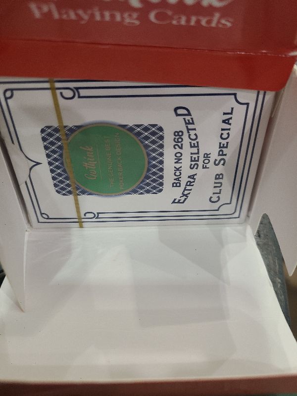 Photo 1 of GOTHINK 12 Pack Standard Playing Cards with Plastic Coating,Poker Size Deck of Cards Index in 6 Red and 6 Blue,Paper Stock with Blue Core Construction,Casino Grade,Family Game Poker Toy Gifts